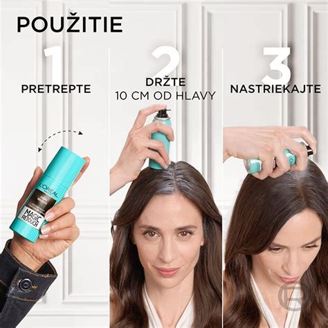 použitie spreja na prekrytie odrastov