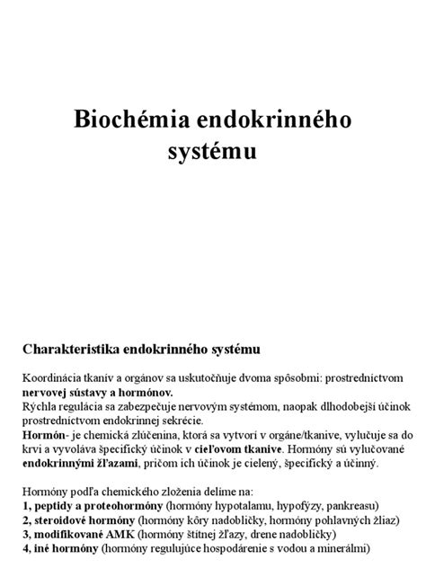 Ilustrácia endokrinného systému človeka