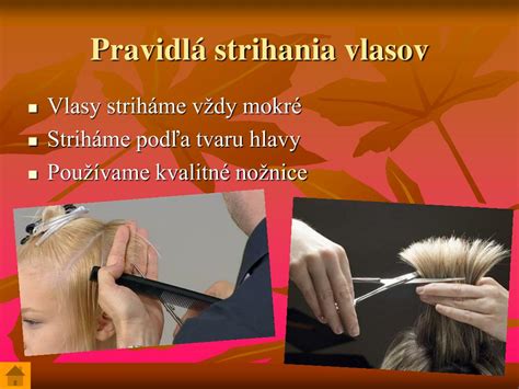 schéma strihania vlasov a úpravy línie krku