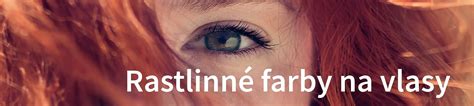 Rastlinné ingrediencie pre farby na vlasy