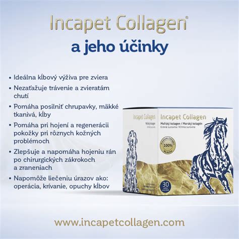 Balenie Incapet Collagen a doplnkové vitamíny pre psov