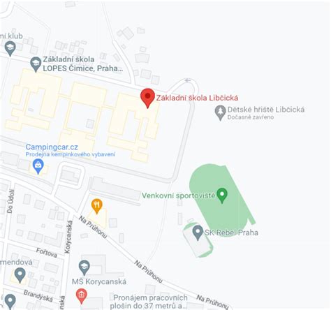 Mapa kaderníctiev v Ružinove