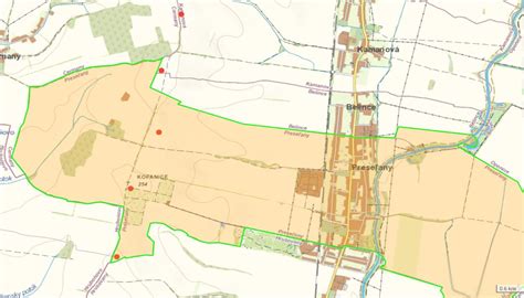 Mapa s umiestnením kaderníckych salónov v meste