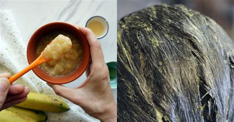 zložky na domácu masku na vlasy