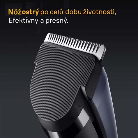 Schéma nastavenia dĺžky strihu u zastrihávača Braun