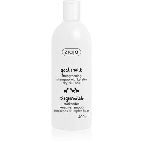 Ziaja Goat's Milk šampón pre suché a poškodené vlasy