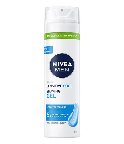 Súčasný NIVEA MEN gél na holenie pre trojdňové strnisko