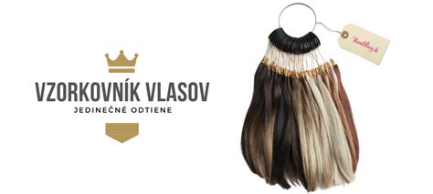 Vzorkovník medených odtieňov vlasov