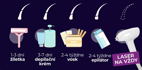 Rastový cyklus chĺpku a laserová epilácia