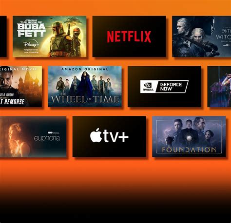 Ikony streamovacích služieb a platforiem pre nákup alebo požičanie filmov