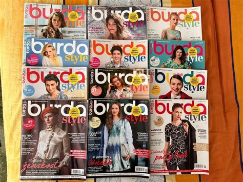 Obsah balenia strihu Burda Style