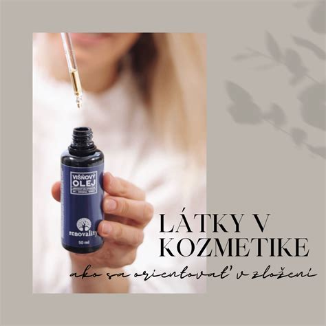 Bylinné extrakty používané v kozmetike