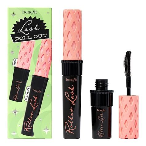 Porovnanie rias pred a po použití Benefit Roller Lash
