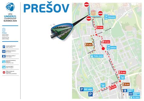 Mapa kaderníctiev v Prešove