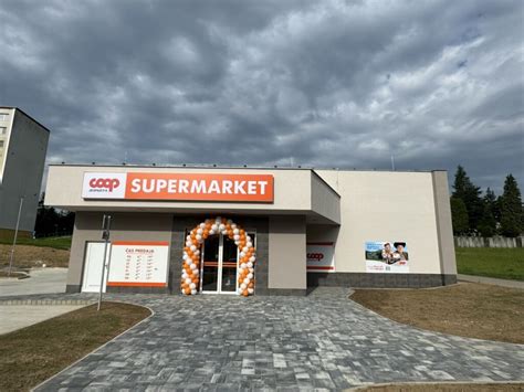 Miestny supermarket COOP Jednota