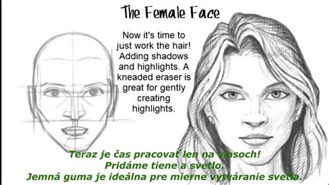 Ilustrácia ženskej tváre s jemnými chĺpkami