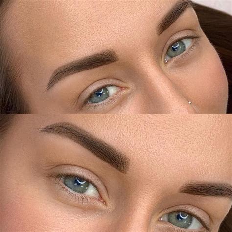 ombre powder obočie