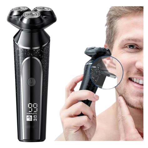 Detailný záber na moderný elektrický zastrihávač brady
