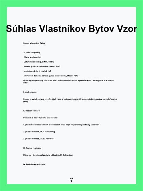 schéma hlasovania vlastníkov bytov