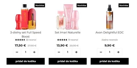 Cenové rozpätie šampónov