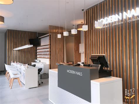 Interiér moderného beauty salónu