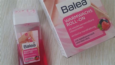 balea teplý vosk roll-on s vôňou lesného ovocia
