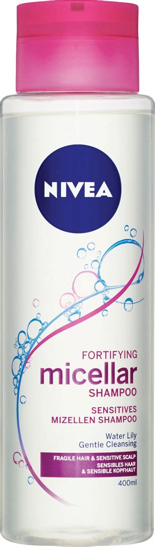 Obal NIVEA Posilňujúci micelárny šampón s výťažkami z lekna