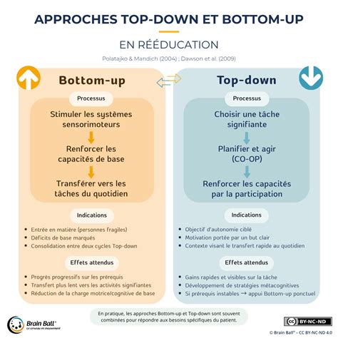 Schéma top-down a bottom-up prístupu