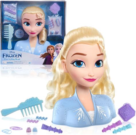 účes Elsy z Frozen