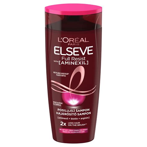 Balenie šampónu L'Oréal Elseve Arginine Resist X3