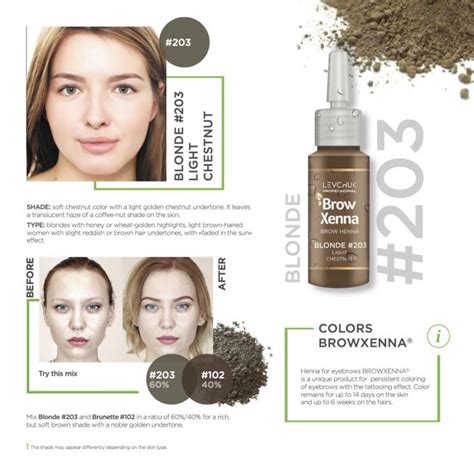 Vosk Brow Xenna s oxidom titaničitým