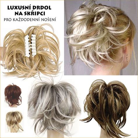 moderný ležérny drdol na žene