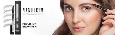 Produkt Nanobrow Microblading Pen a výsledok jeho použitia