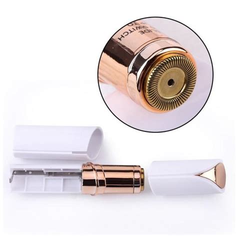 Kompaktný depilátor v tvare rúžu