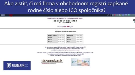 Záznamy v obchodnom registri