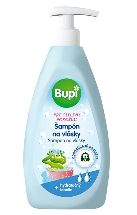 Porovnanie balení šampónu Bupi BABY - rodinné balenie 500 ml a cestovné 230 ml
