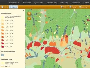 Ukážka mapy Čadce z OpenStreetMap