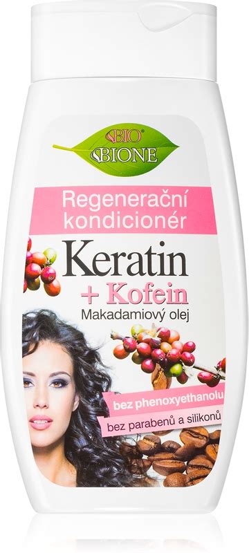 Detail keratínového spoja na vlasy