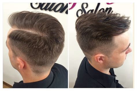 moderný pánsky strih v kaderníckom salóne