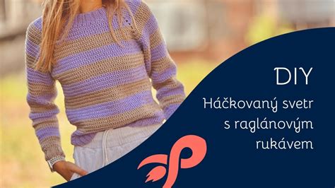 schéma pletenia dlhého svetra s raglánovým sedlom