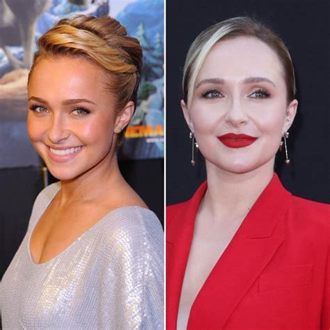 Účes Hayden Panettiere - Wet look s copíkom