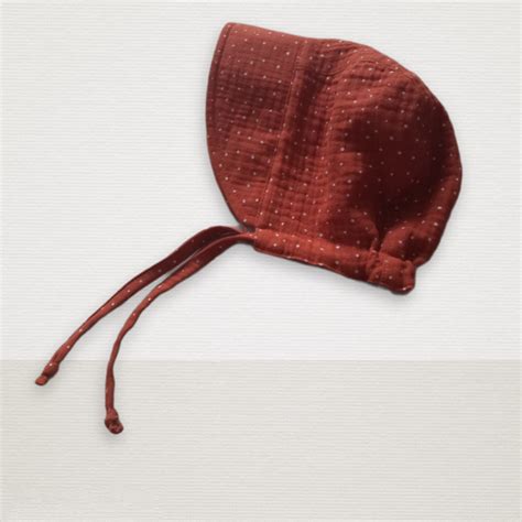 Ušitý letný čepček pre bábätko