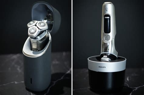 Grafika porovnávajúca výsledok holenia s Philips i9000 Prestige Ultra