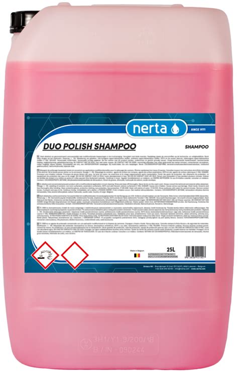 Balenie šampónu Nerta Duo Polish Shampoo