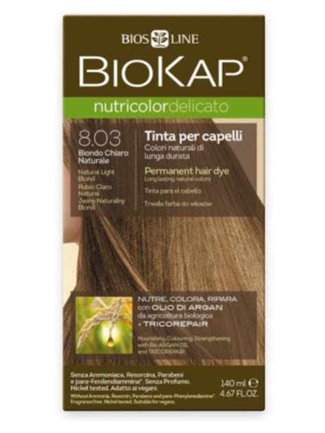 Prírodné farby na vlasy BioKap Nutricolor