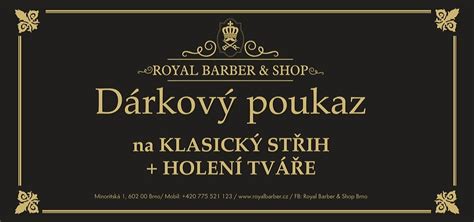 Darčekový poukaz do barber shopu