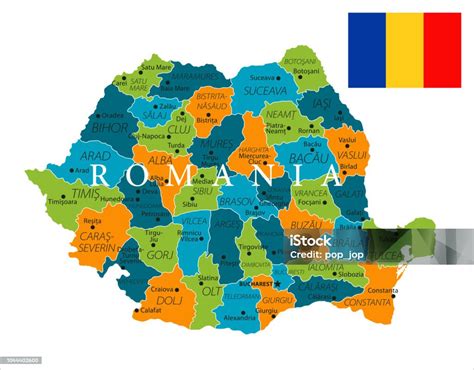 Mapa Rumunska s vyznačenými mestami pôsobenia umelca