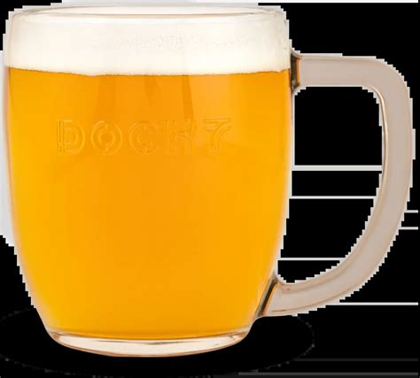 Pohár svetlého blond piva s bohatou penou