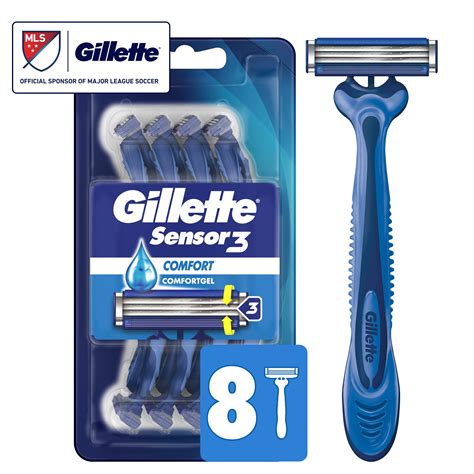 Gillette Sensor3 žiletky s náhradnými hlavicami