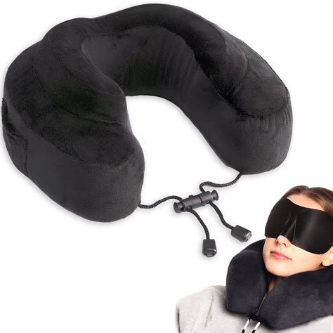 Cestovný vankúš za krk s cvokom